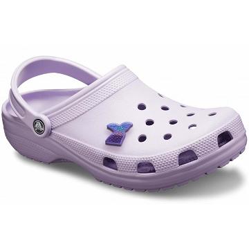 Crocs Classic Clog Sandals Men's Shoes Purple / Pink | Australia 0697XYUF